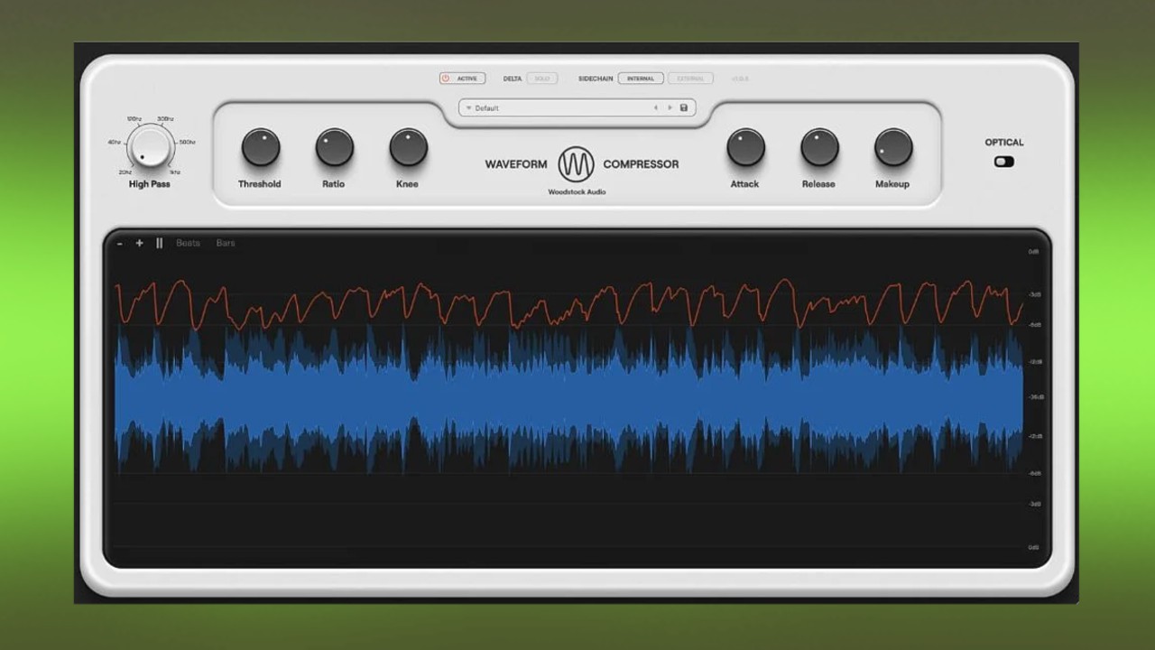This Brand New FREE Plugin Actually Shows You What's Happening! - Waveform Compressor By Woodstock Audio
