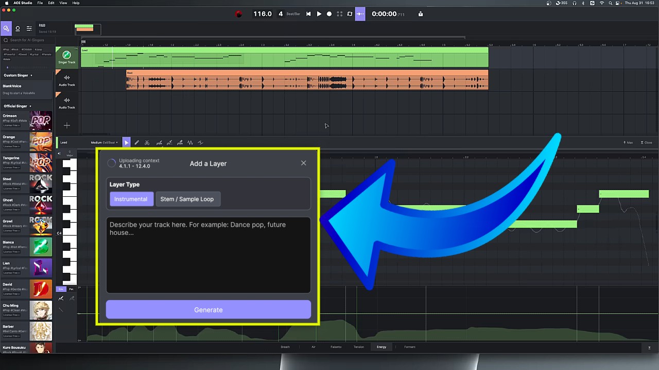 This New Feature In Ace Studio 2.0 Ai Daw Is Mind Blowing!