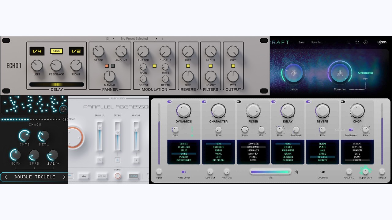2 New FREE VSTs & 2 Deals - Ujam, Baby Audio, Db Done (Voxcraft, Glas, Parallel Agressor, Echo1)