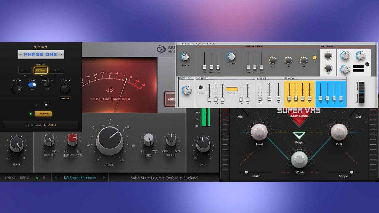 2 New FREE VSTs & 2 Deals - Vessel Audio, Baby Audio (Super VHS, SSL X Saturator & Shockline Lite)