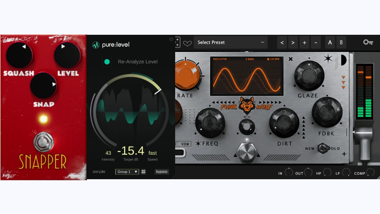 2 New FREE VSTs & 2 Deals - Sonible, FedDSP, BeatSkillz (Pure Level, Snapper, FunkWolf, MDV-II)