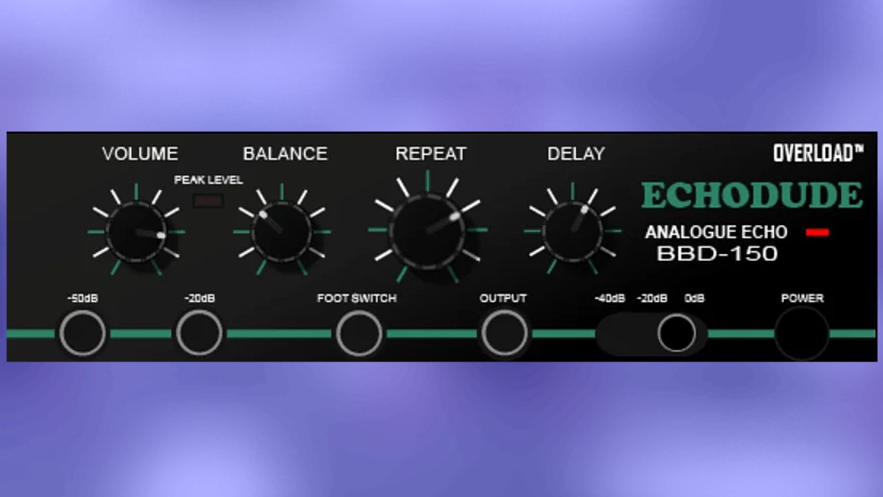 This NEW FREE Vintage Plugin Emulation Sounds Like $200 Hardware - Echodude BBD-150 By Overloud Audio