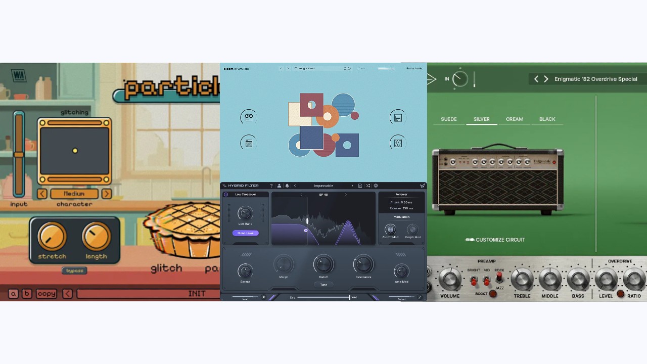 New FREE VSTs & Plugin Deals - WA Production, Excite Audio (UAD Enigmatic 82, Particle Pie, Bloom Drum Kit)