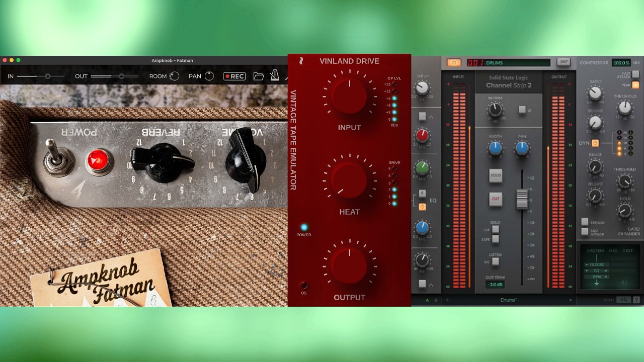 2 New FREE VSTs & 3 Plugin Deals - Bogren Digital, Audiolatry (SSL Channel Strip 2, Ampknob Fatman & Duet, Apus)