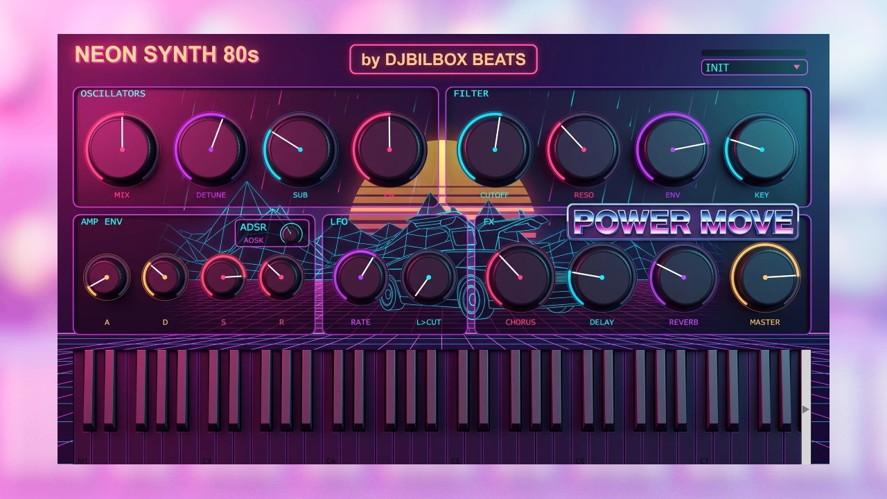 I Didn’t Expect This New FREE Plugin to Sound This Good… Neon Synth 80s By DJ Bilbox Beats