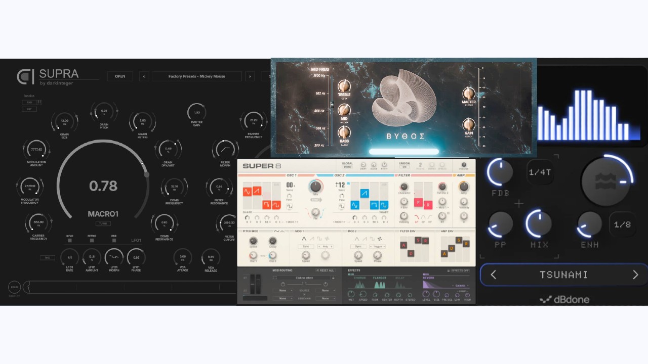 New FREE VSTs & Deals - WA Production, Native Instruments, Saint Mike Dsp (Supra, Super 8, Abyssos)