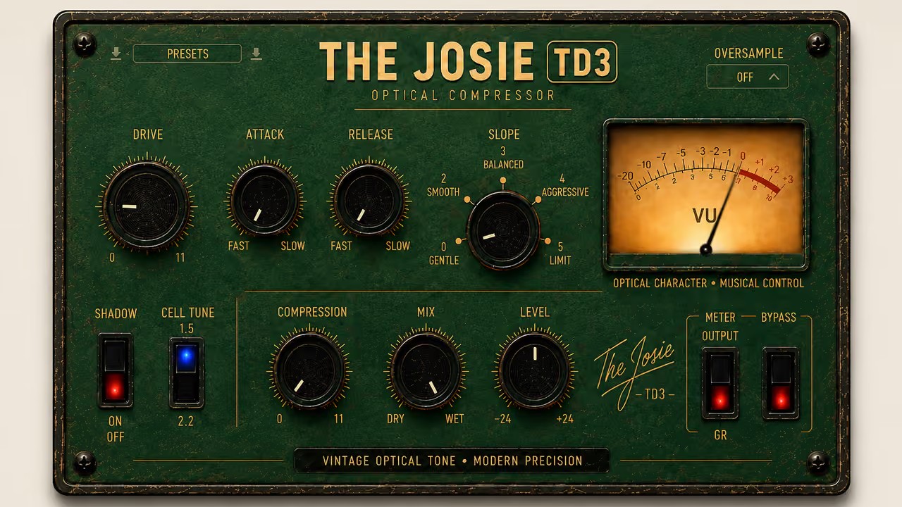 Hurry! This New $29 Plugin Is Completly FREE (Less Than 24 Hrs) - The Josie TD3 By Sonic Labs Audio