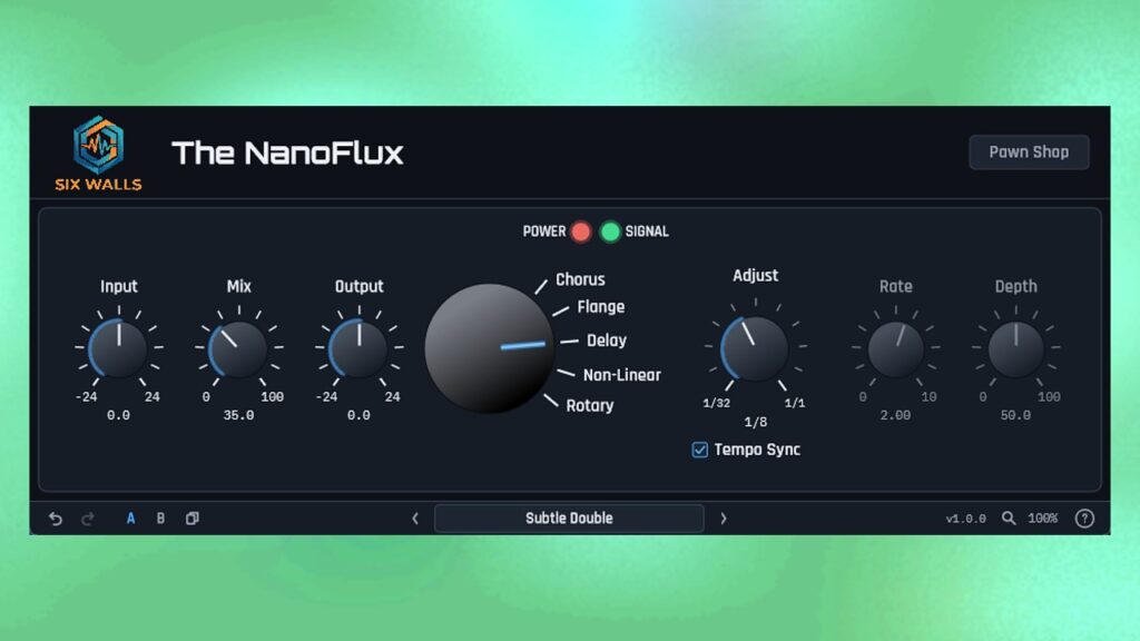 A New FREE Plugin Inspired by Classic 90s Gear! - The Nanoflux By Six Walls