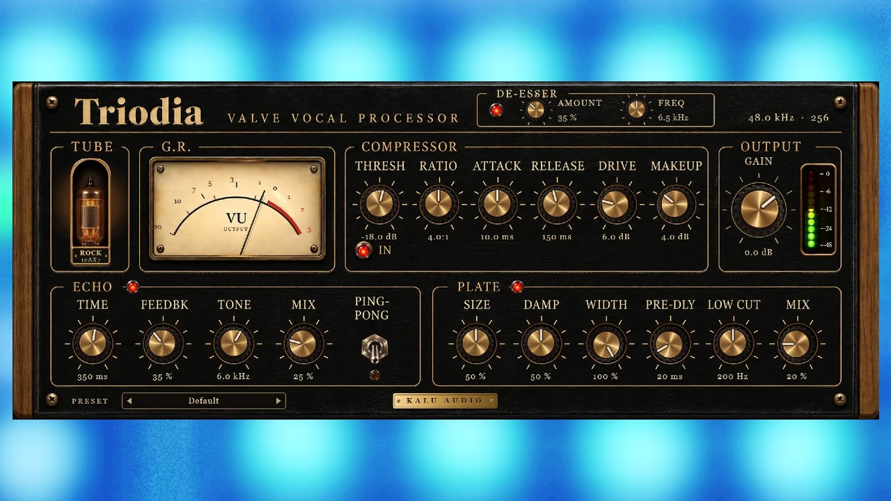 This New FREE Analog Style Plugin Is Surprisingly Powerful! - Triodia By Kalu Audio